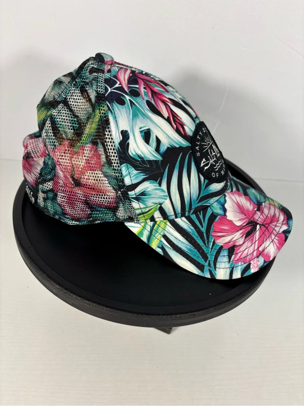 Salt Life Youth Tropical Floral Mesh Snapback Trucker Hat